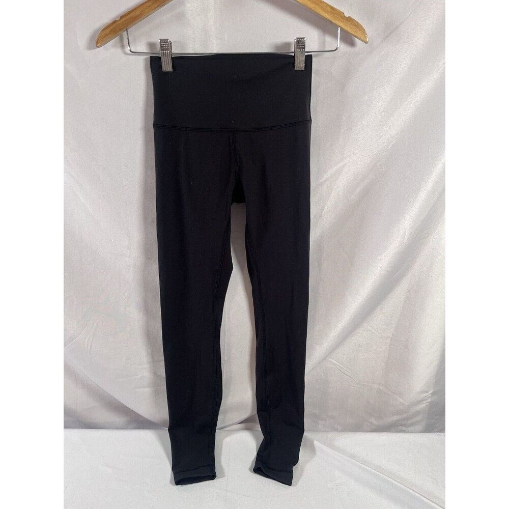 Lululemon Leggings Women's Size 4 Wunder Train High-Rise Tight 28" Black